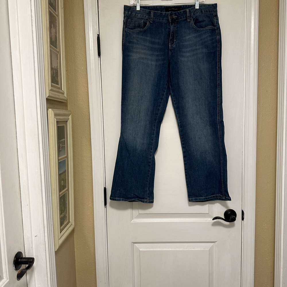 Calvin Klein Women’s Boot Cut Jeans.